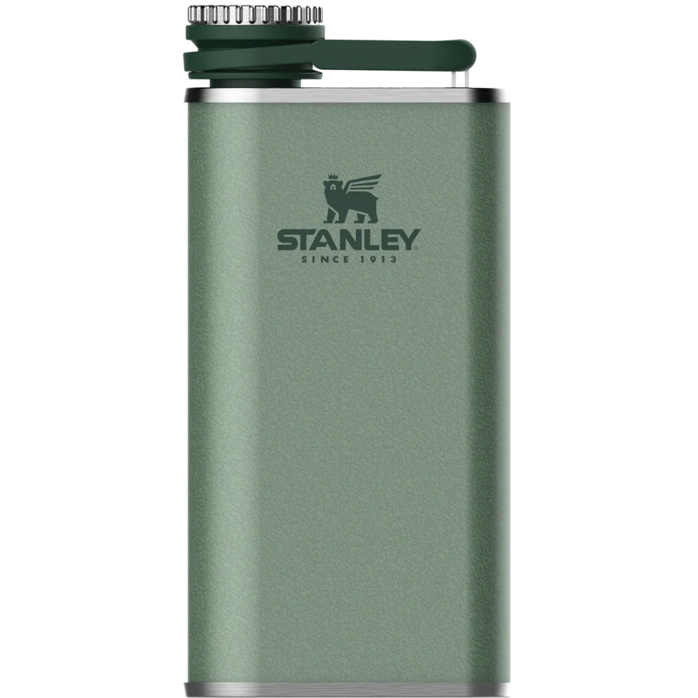 Stanley Classic Wide Mouth Flask 0,23L groene roestvrijstalen heupfles met schroefdop