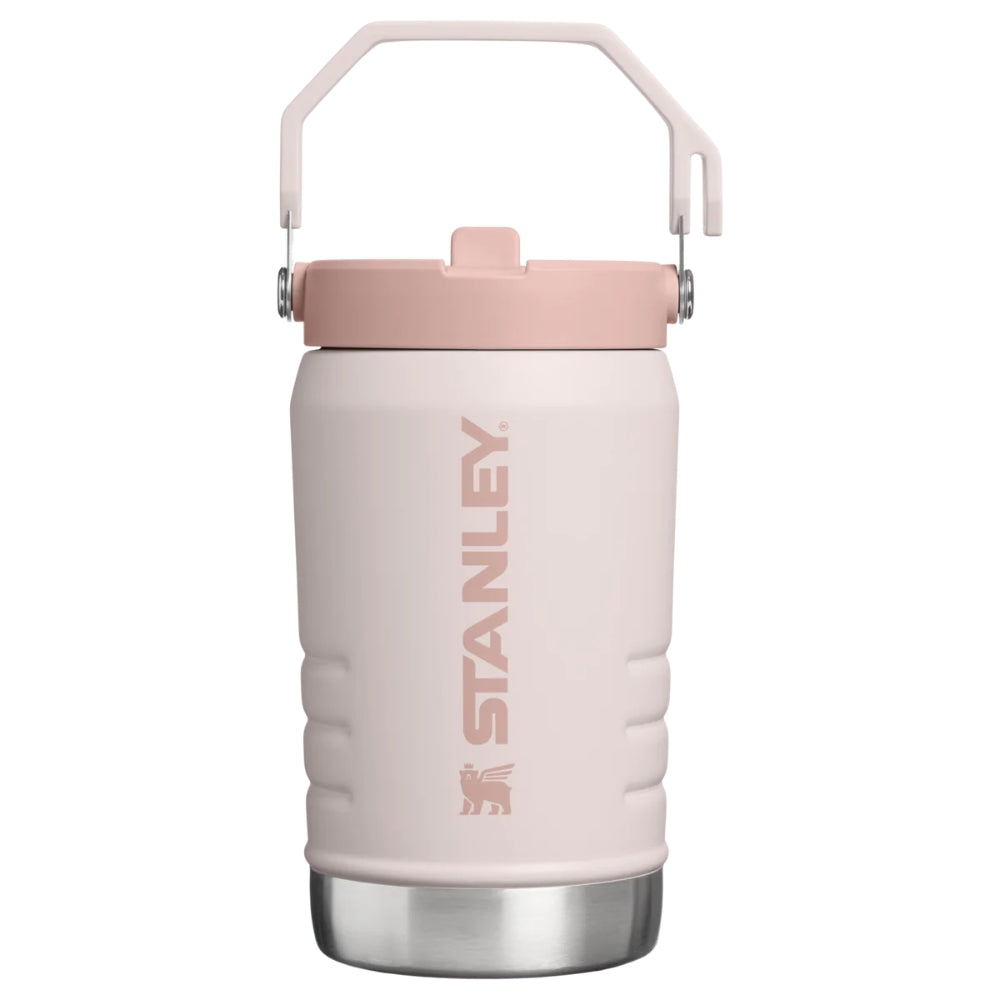 Stanley Iceflow Flip Straw Tumbler 1,18L paarse roestvrijstalen isolatiebeker met handvat en rietje