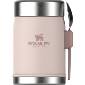 Stanley Legendary Spork Foodjar Rose Quartz 0,4L roze roestvrijstalen voedselthermosfles met geïntegreerde spork