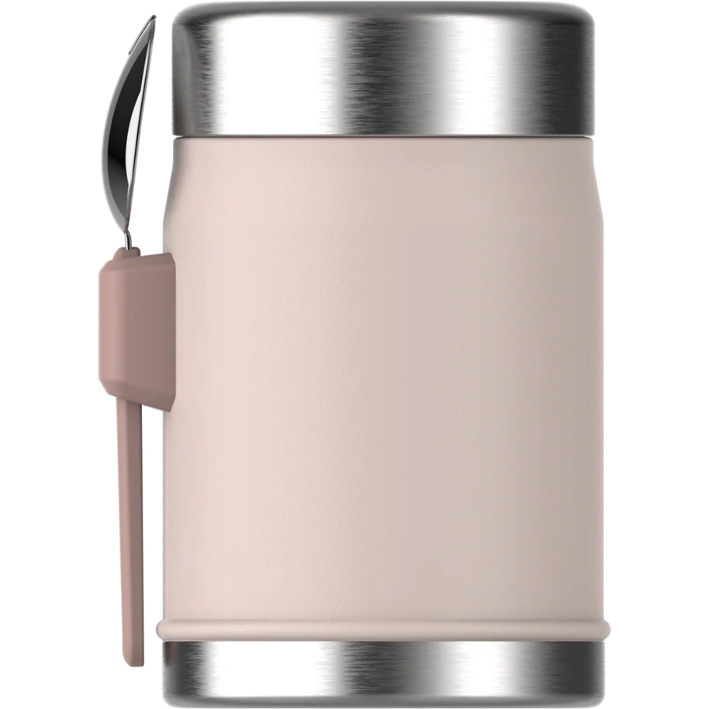 Stanley Legendary Spork Foodjar Rose Quartz 0,4L roze roestvrijstalen voedselthermosfles met geïntegreerde spork