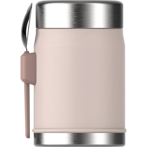 Stanley Legendary Spork Foodjar Rose Quartz 0,4L roze roestvrijstalen voedselthermosfles met geïntegreerde spork