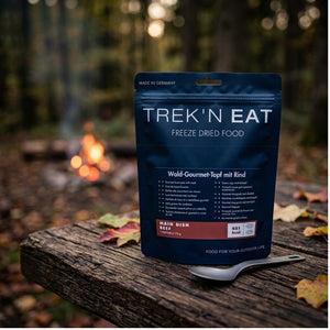 Trek_n_Eat_Herfst stoofpot met rundvlees_gevriesdroogde_maaltijd
rijst in een handige outdoor stazak