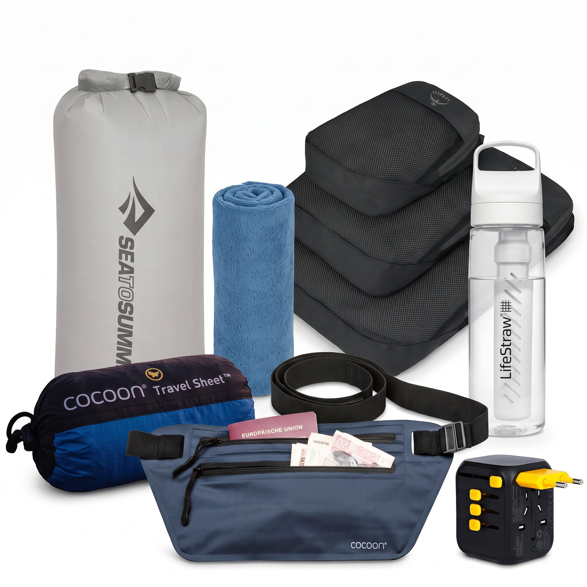 Ultieme Backpacking Bundel Azie - 7 producten