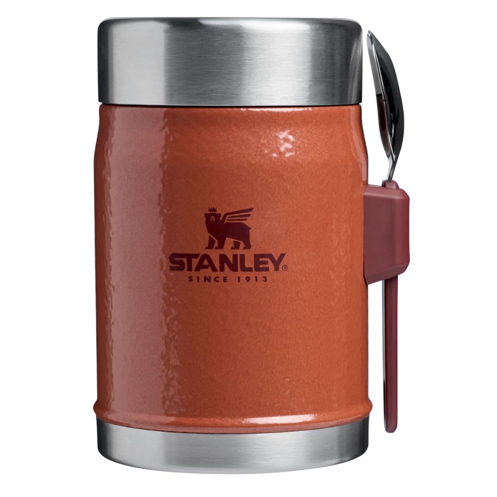 Stanley Food Jar + Spork 0.4L - Hammertone Clay