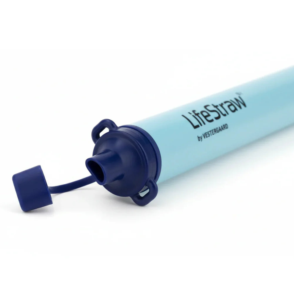 Lichtgewicht LifeStraw Personal survival waterfilter voor hiken en backpacken.