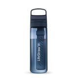 LifeStraw Go 2.0 waterfilterfles 650ml in de diepblauwe kleur Aegean Sea Blue.