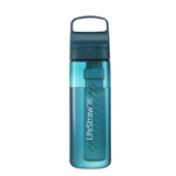LifeStraw Go 2.0 kunststof waterfles 650ml in de stijlvolle kleur Laguna Teal.