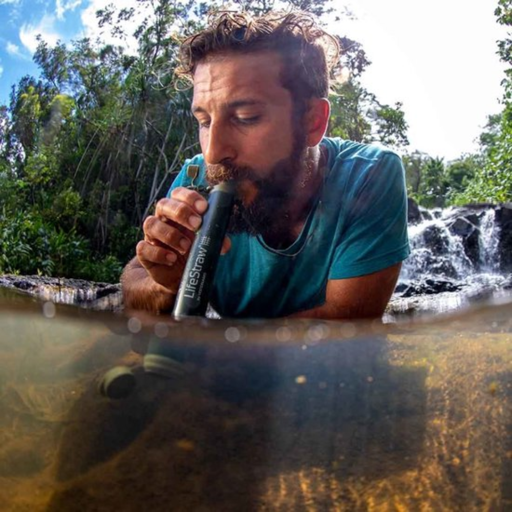 LifeStraw Personal Waterfilter voor betrouwbaar en schoon drinkwater tijdens het backpacken.