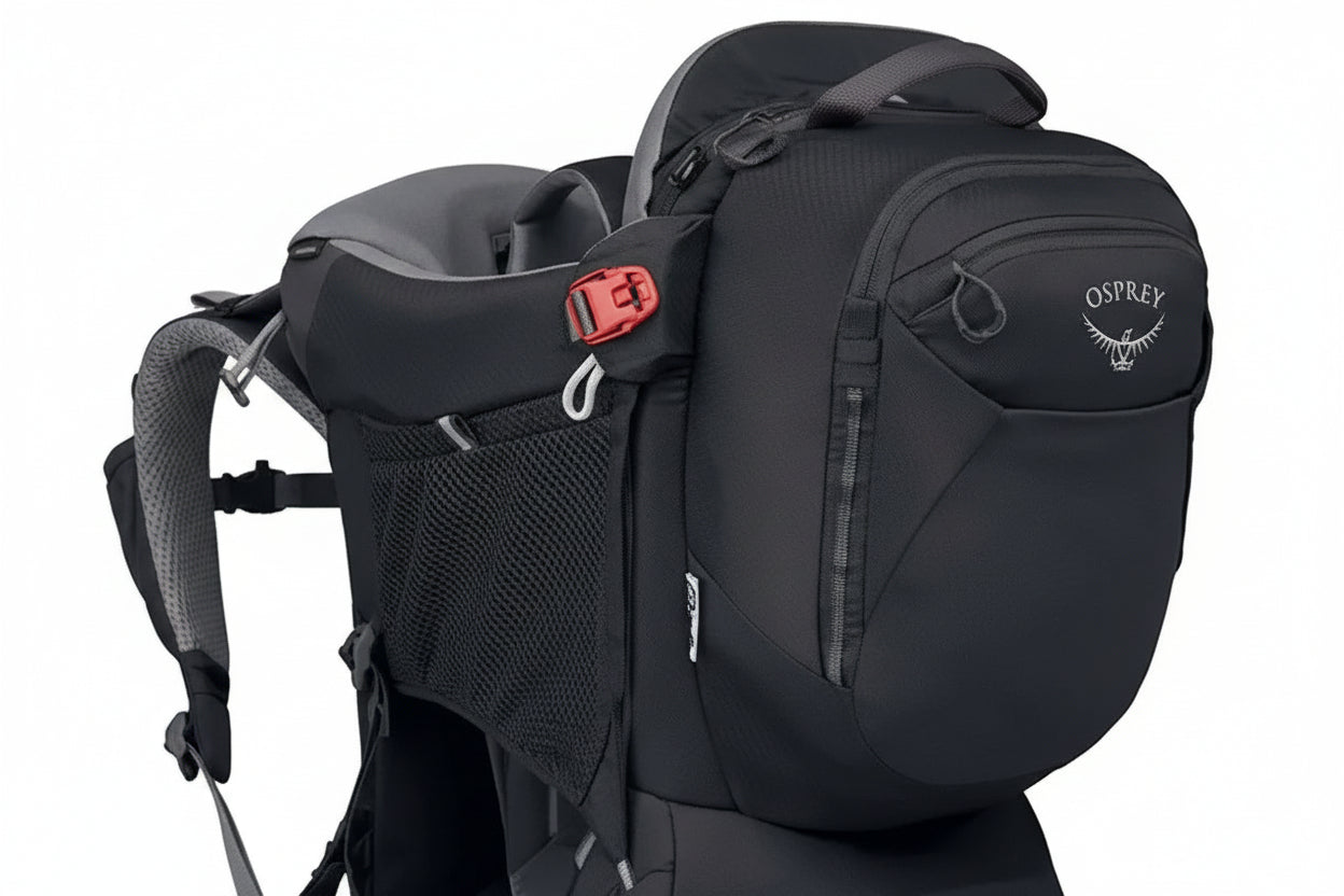 Osprey Poco Premium Child Carrier Black - Outdoor Food