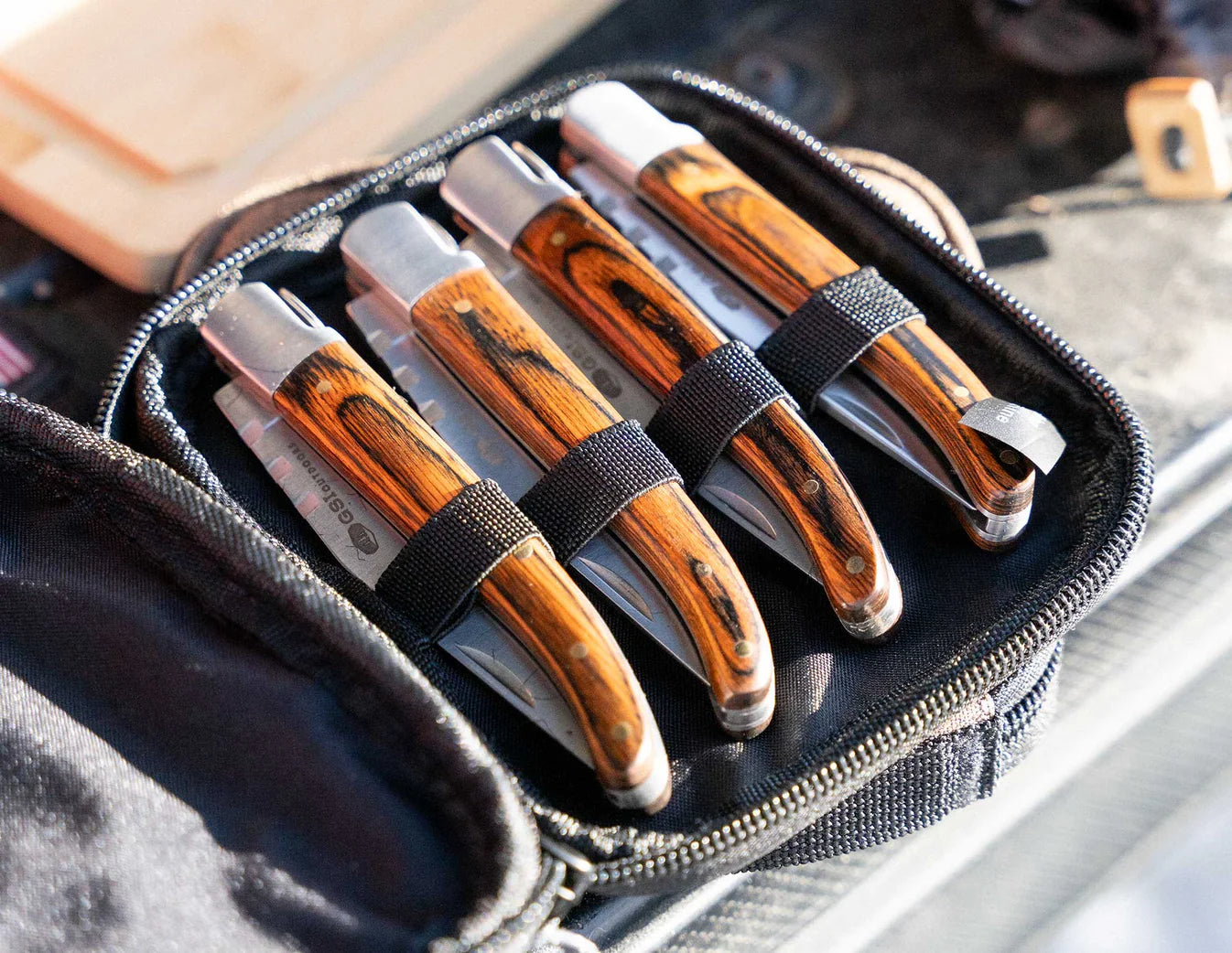 GSI RAKAU Folding Steak Knives Set 